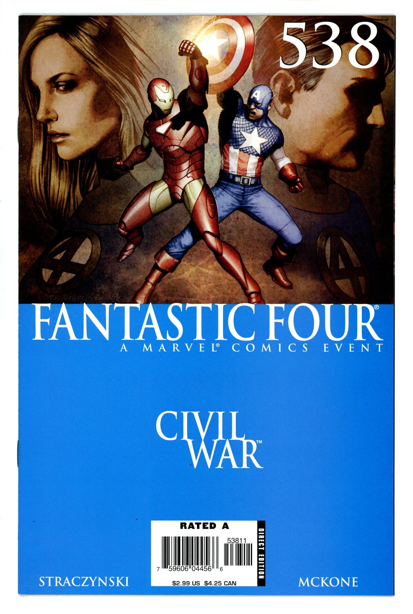Fantastic Four Vol 3 538 High Grade (2006) 