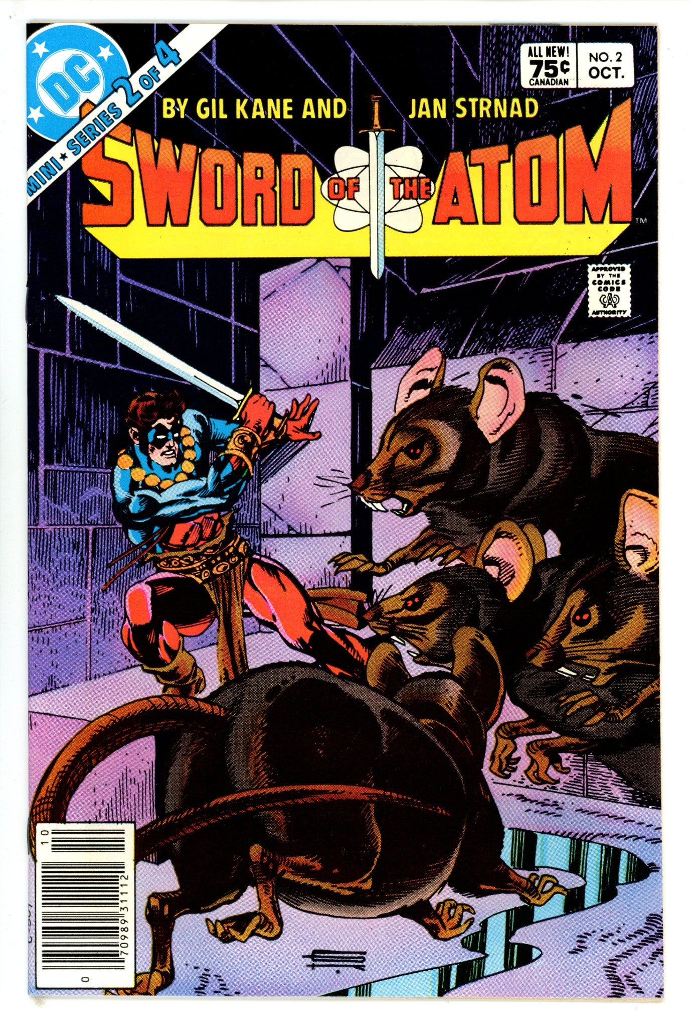 Sword of the Atom 2 Canadian Variant VF+ (1983)