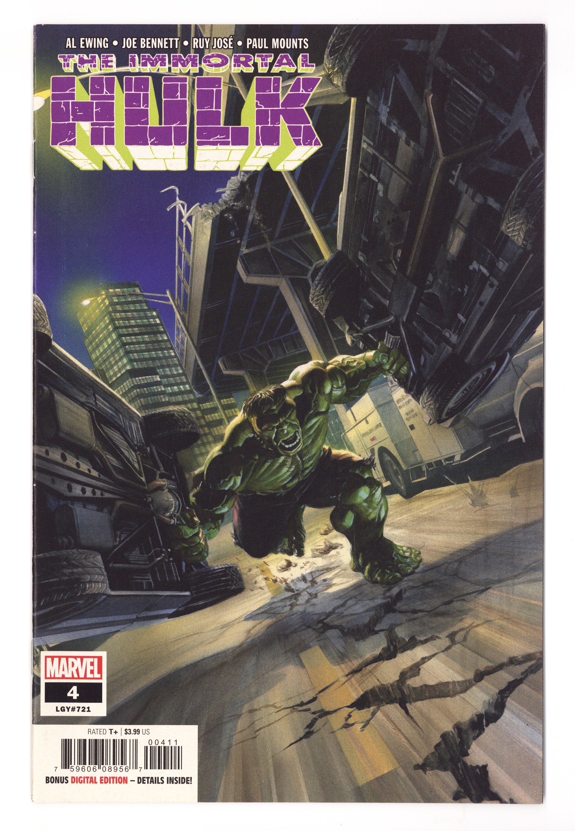 Immortal Hulk   4  VF/NM (9.0)   (2018)        