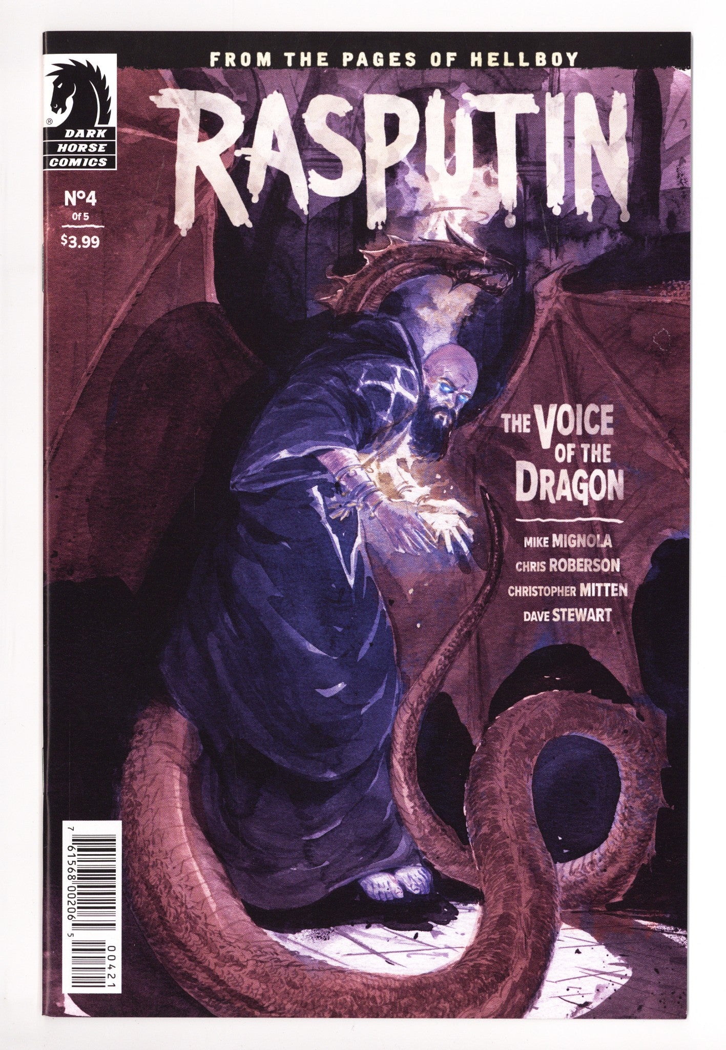 Rasputin: Voice of the Dragon 4 High Grade (2018) Rey Variant 