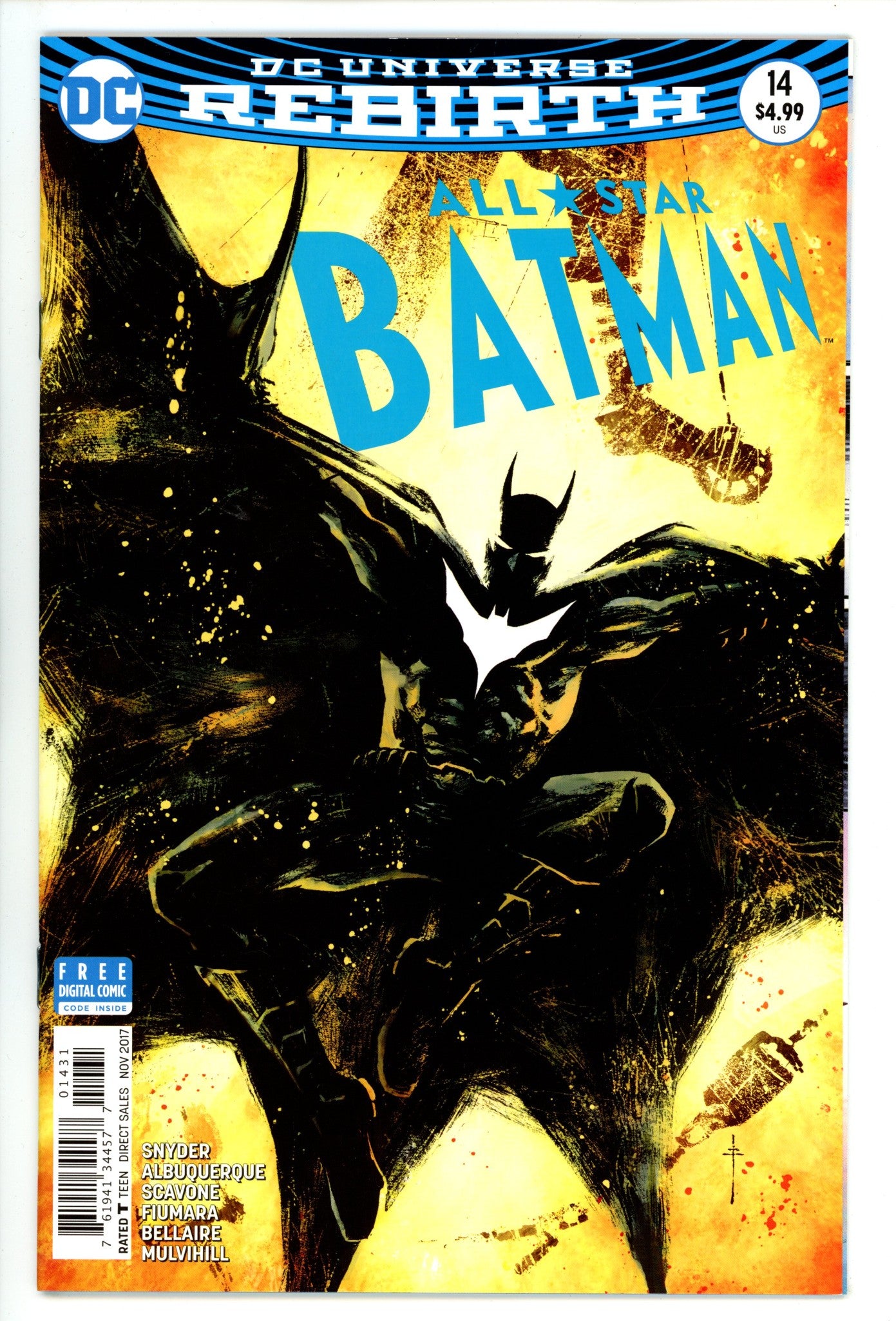 All Star Batman 14 High Grade (2017) Fiumara Variant 