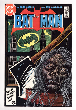 Batman Vol 1 399 Mid Grade (1986)