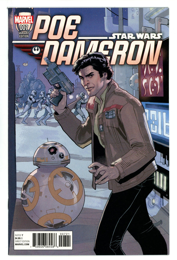 Poe Dameron 7 VF/NM (9.0) (2016) Dodson Incentive Variant