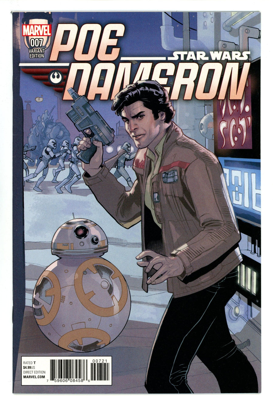 Poe Dameron 7 VF/NM (9.0) (2016) Dodson Incentive Variant 