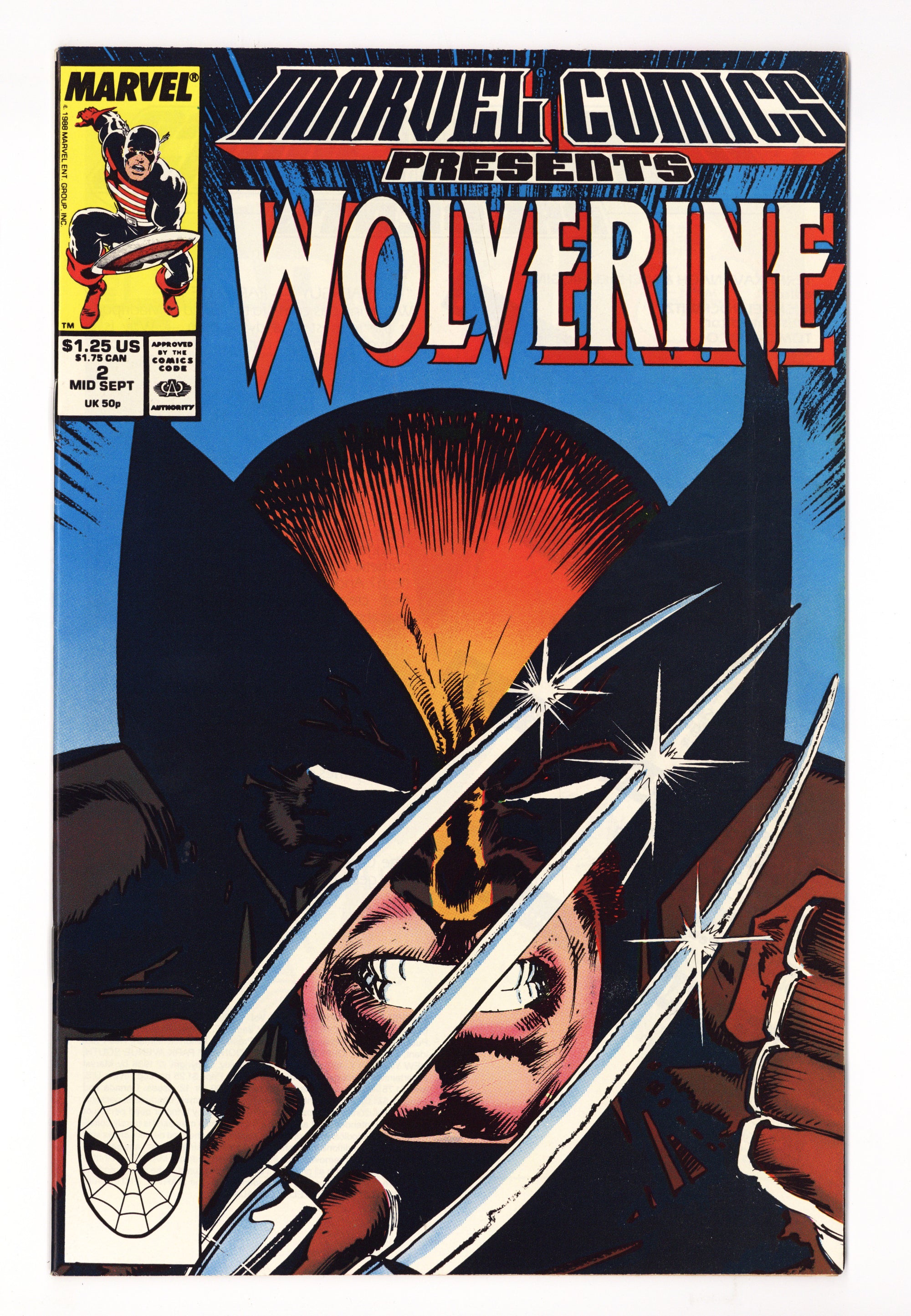 Marvel Comics Presents Vol 1 2 High Grade (1988) 