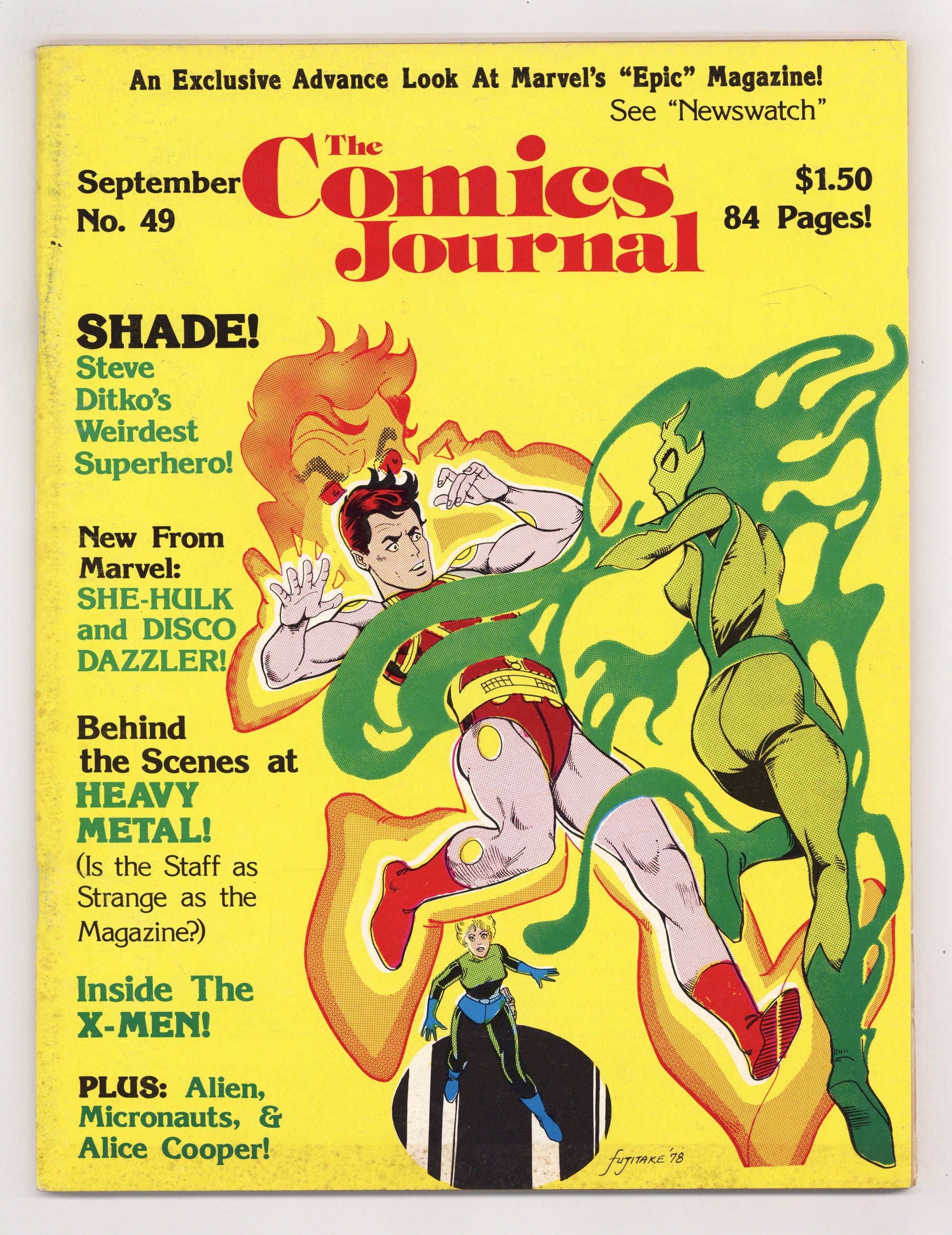 The Comics Journal 49 Low Grade (1979) 
