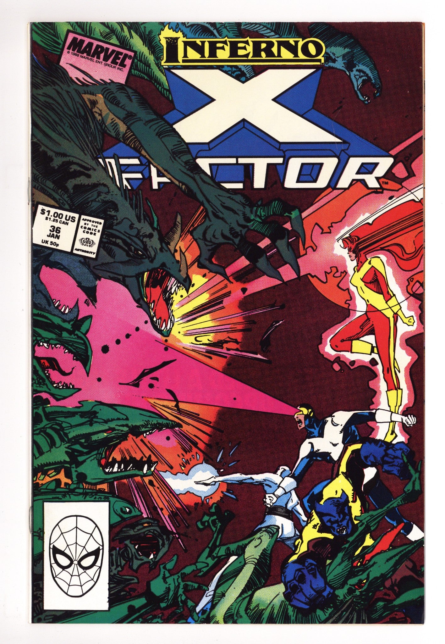 X-Factor Vol 1 36 High Grade (1989) 