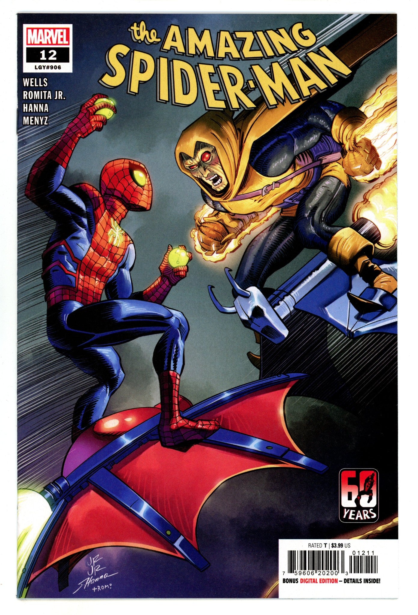 The Amazing Spider-Man Vol 6 12 (906)  High Grade  (2022)  