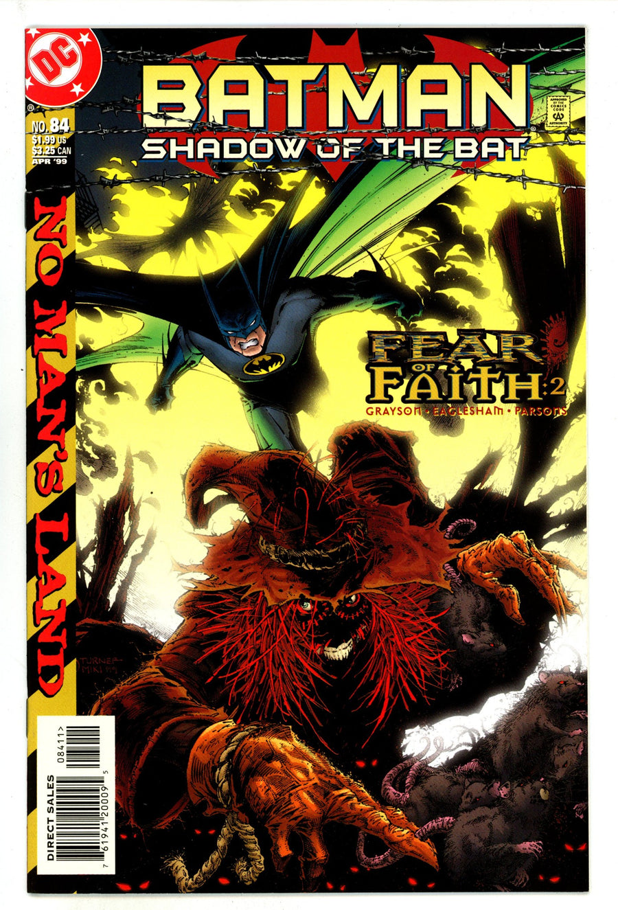 Batman: Shadow of the Bat 84 High Grade (1999) 