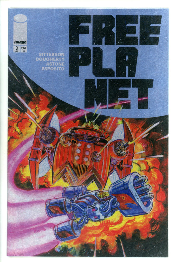 Free Planet 3 Dougherty Foil Incentive Variant NM- (2025)