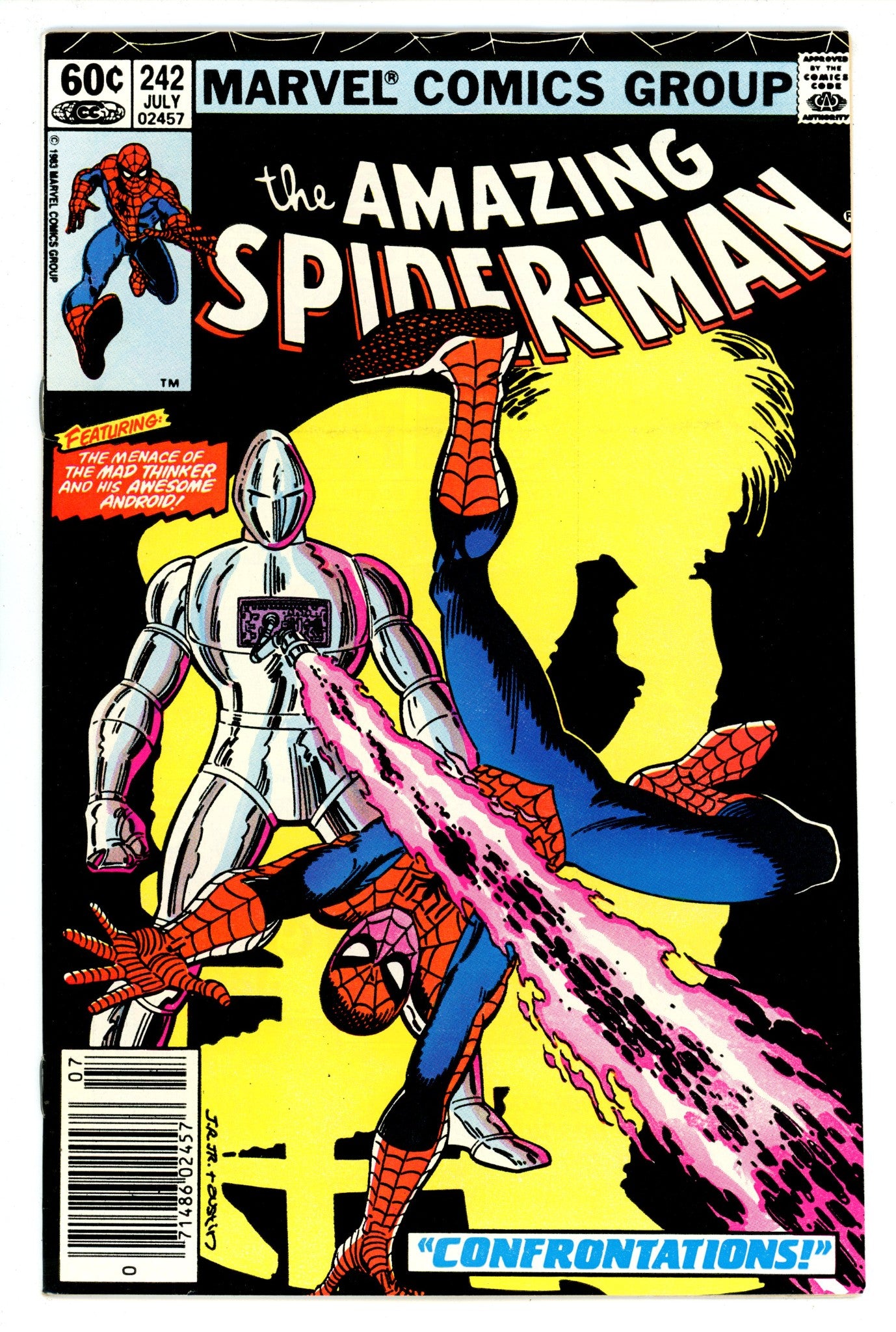The Amazing Spider-Man Vol 1 242 VF (8.0) (1983) Newsstand 