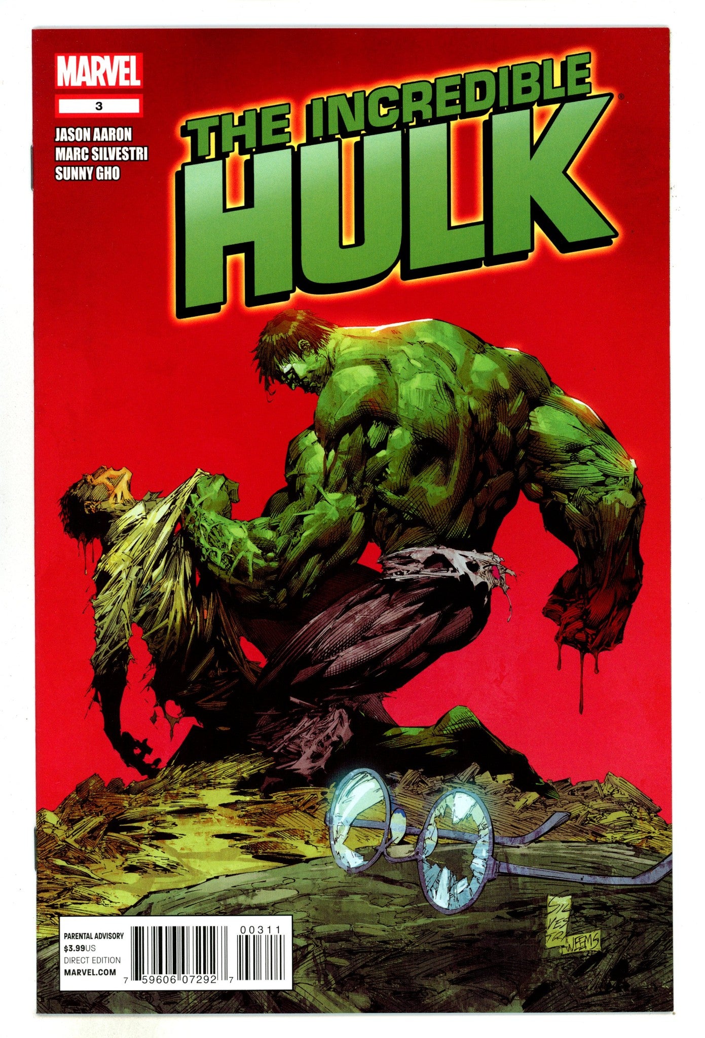 The Incredible Hulk Vol 3 3 High Grade (2012) 