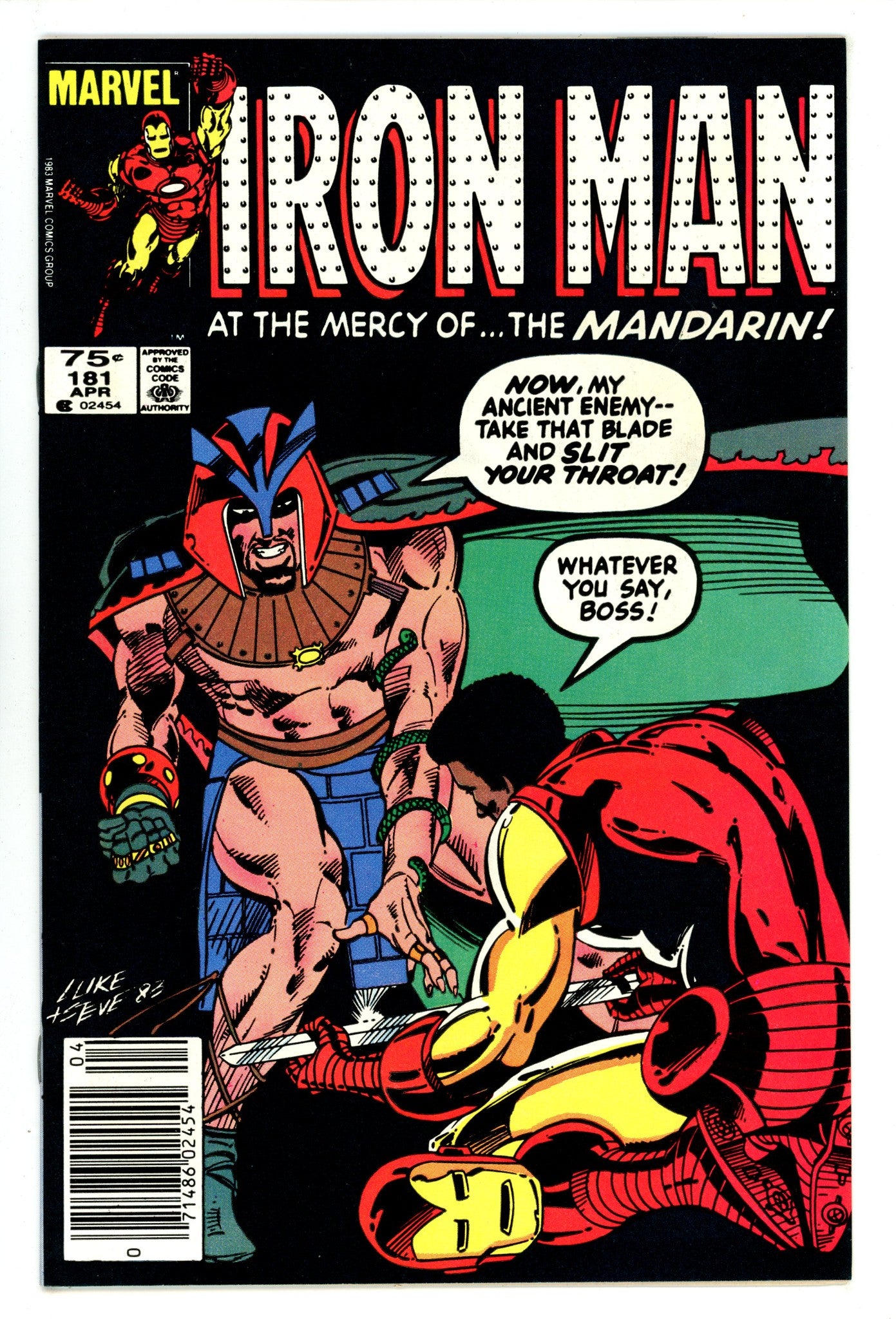 Iron Man Vol 1 181 High Grade (1984) Canadian Price Variant 