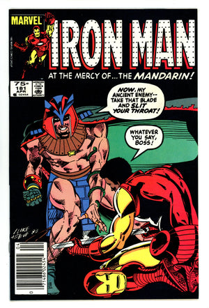 Iron Man Vol 1 181 High Grade (1984) Canadian Price Variant 