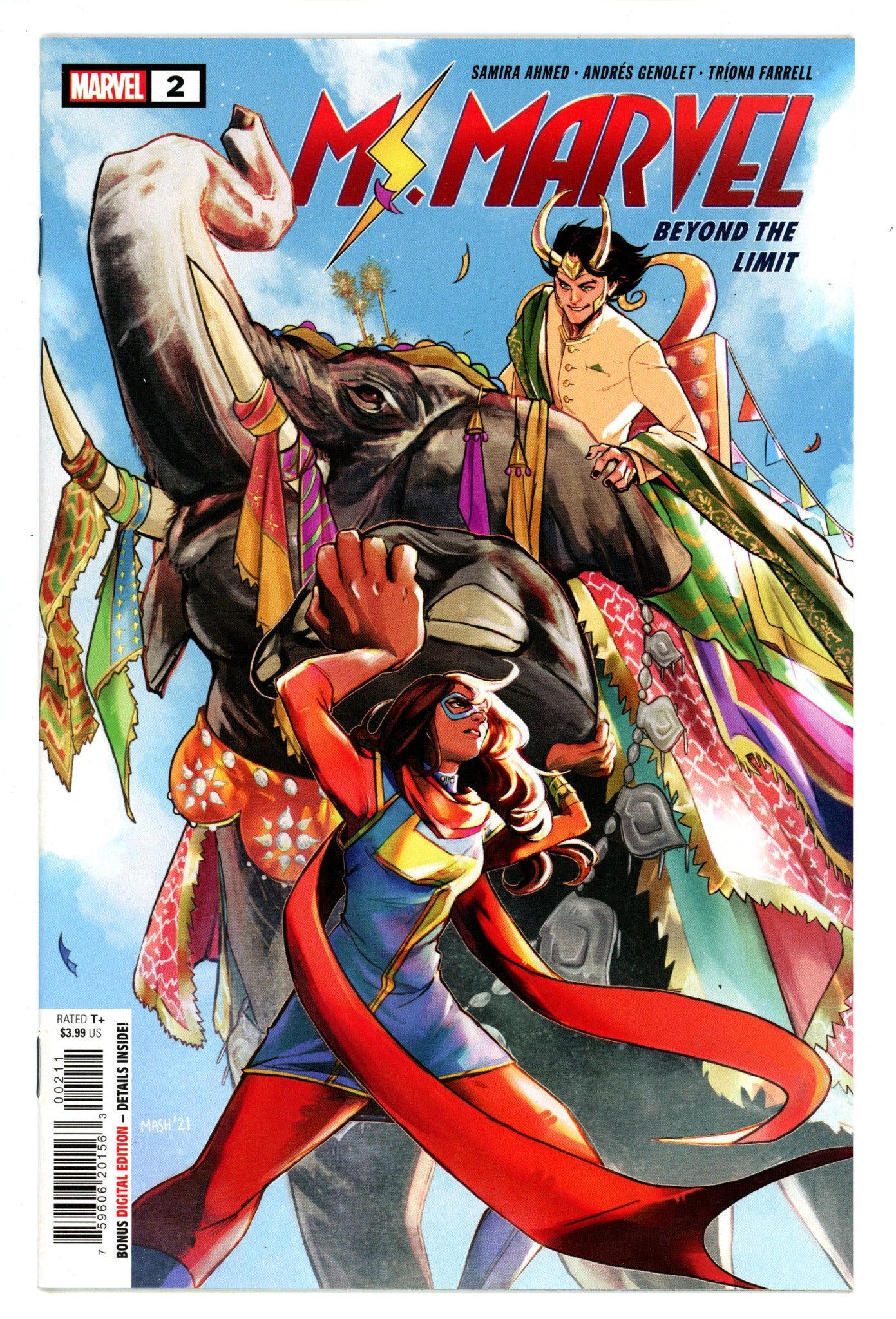 Ms. Marvel: Beyond the Limit 2 High Grade (2022) 