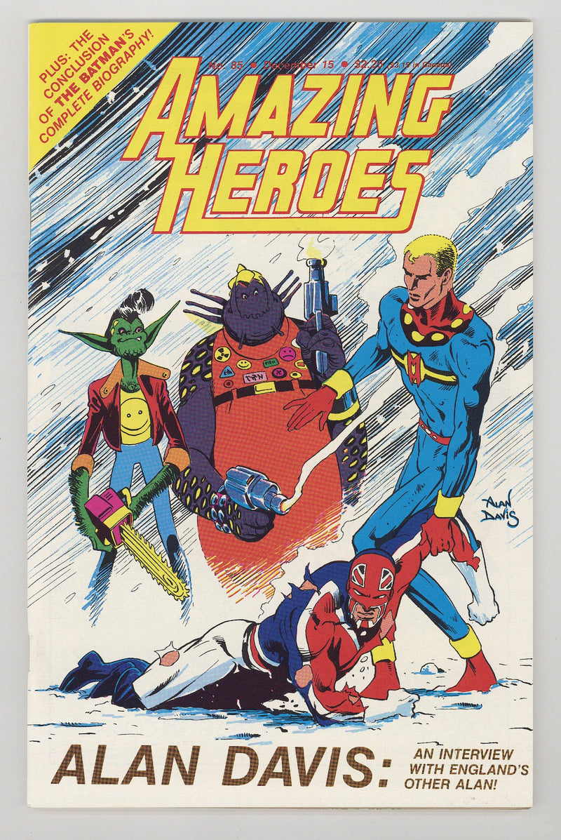 Amazing Heroes 85 NM- (9.2) (1985) 