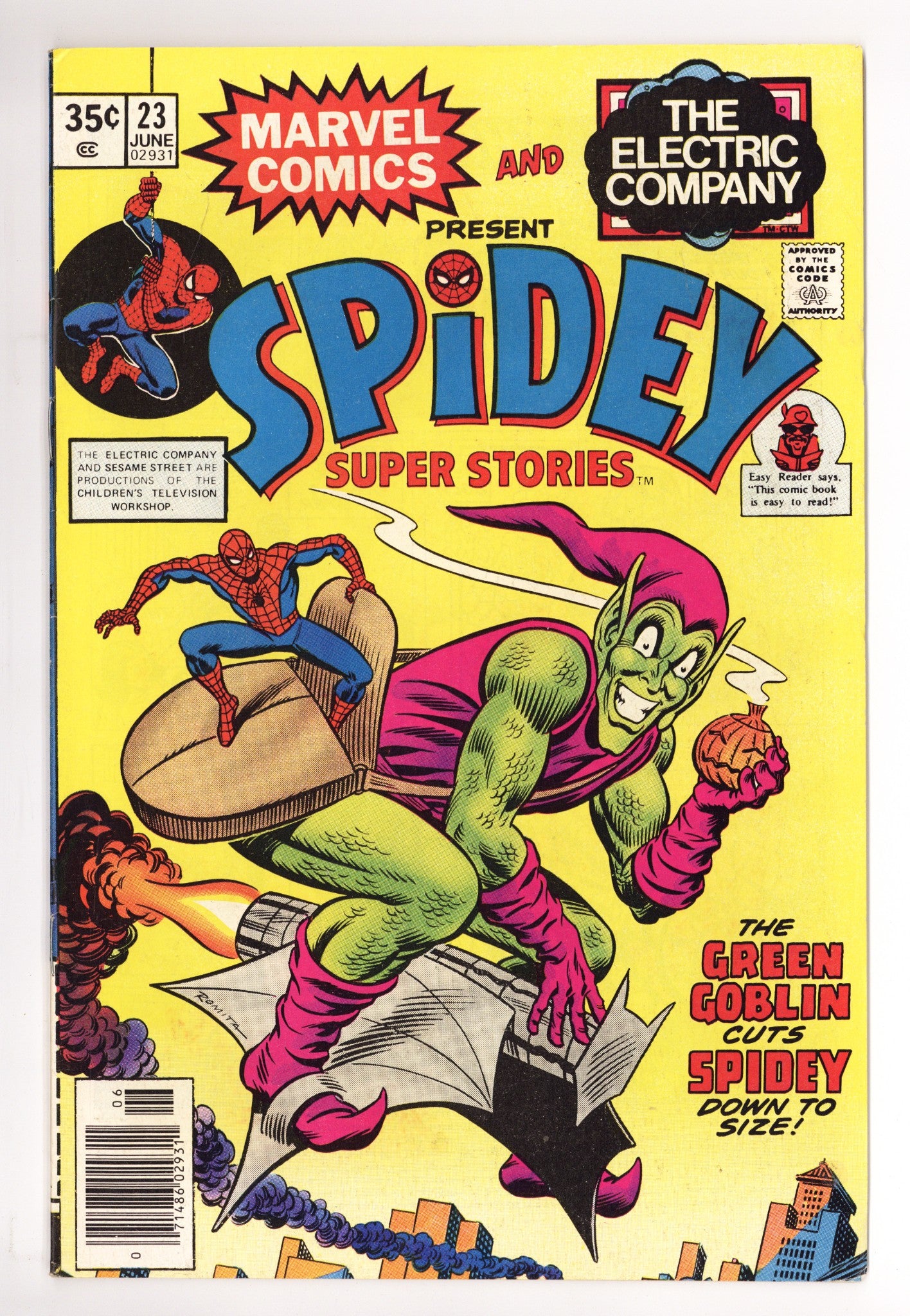 Spidey Super Stories 23 FN (6.0) (1977) 