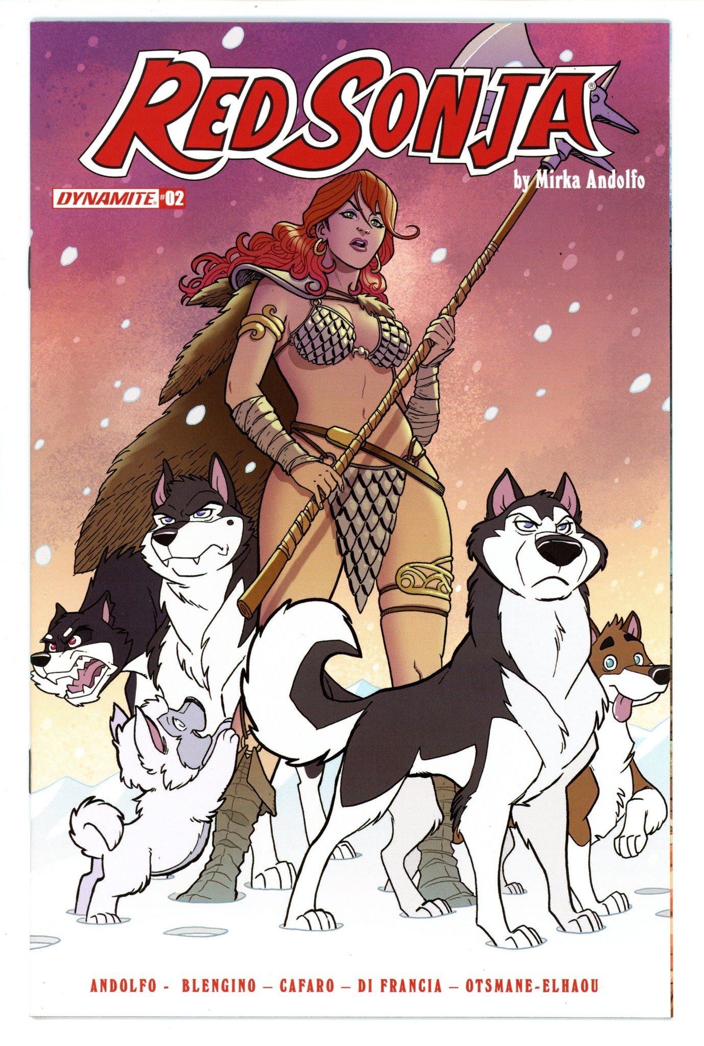 Red Sonja Vol 6 2 High Grade (2021) Fleecs Variant 