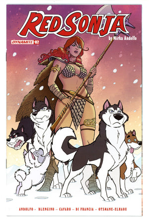 Red Sonja Vol 6 2 High Grade (2021) Fleecs Variant