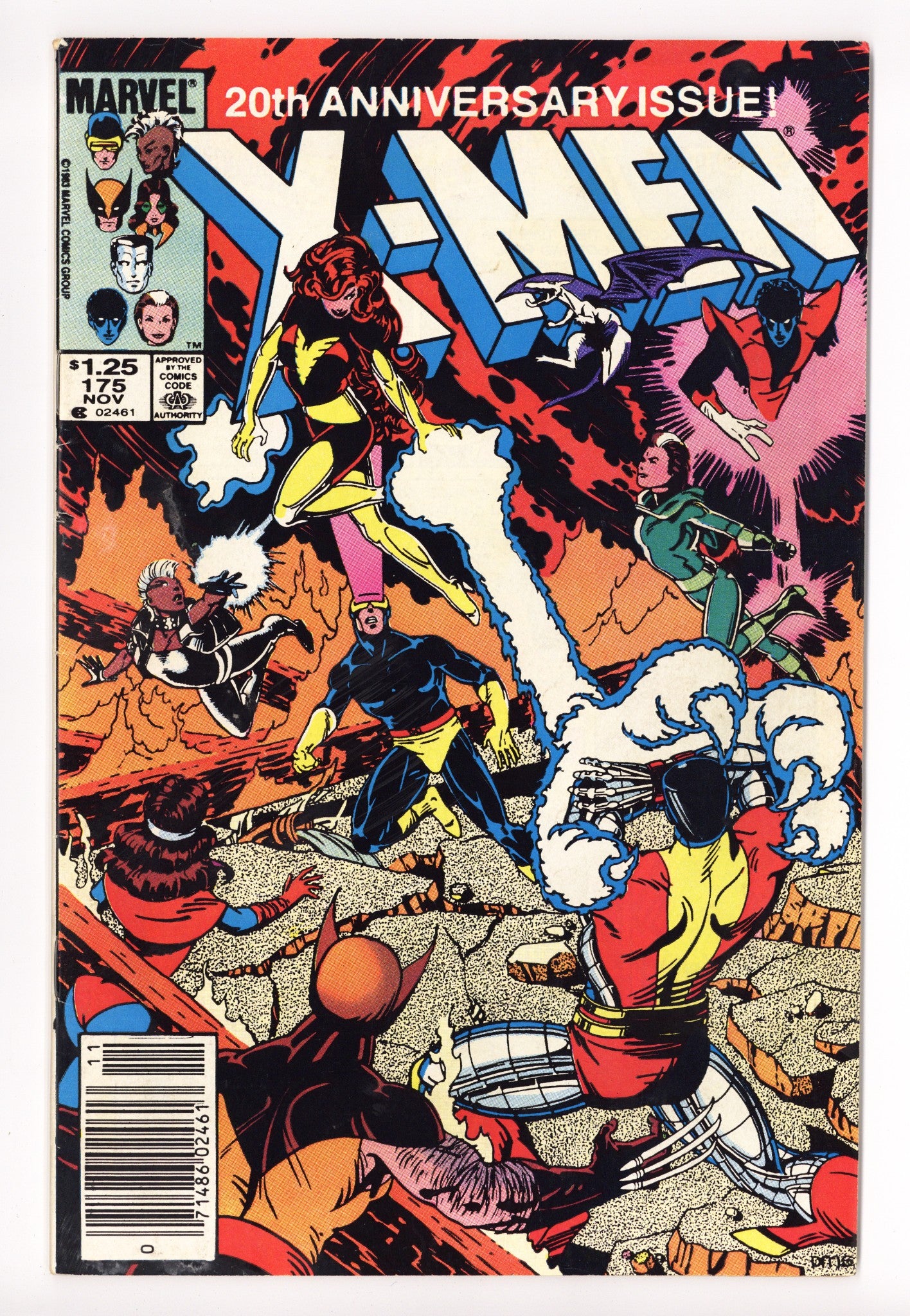 The Uncanny X-Men Vol 1 175 GD/VG (3.0) (1983) Canadian Price Variant 
