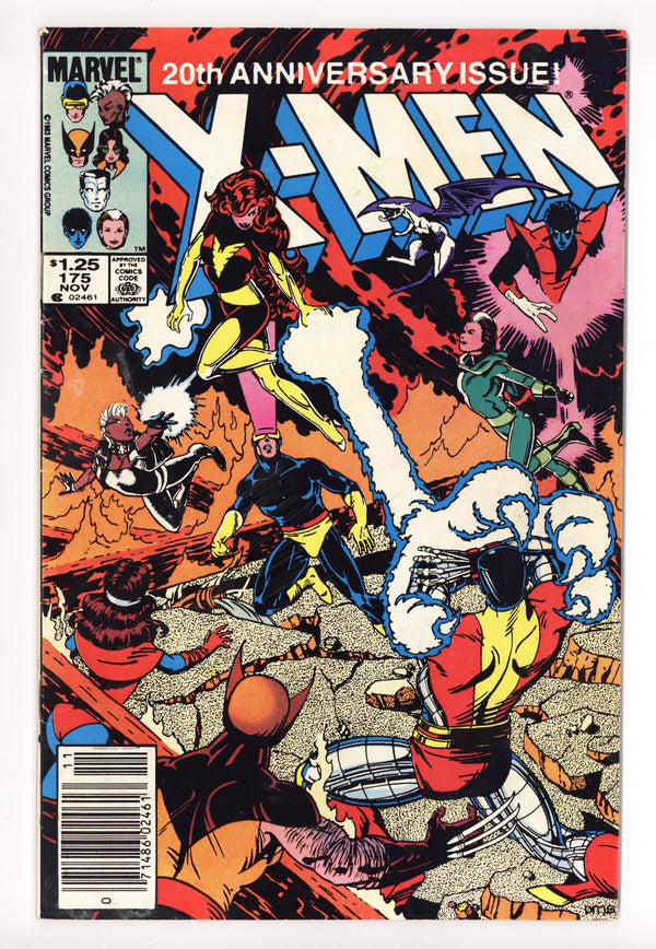 The Uncanny X-Men Vol 1 175 GD/VG (3.0) (1983) Canadian Price Variant