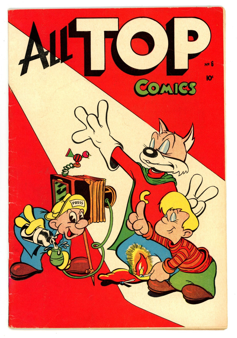 All Top Comics 6 FN- (5.5) (1957) 