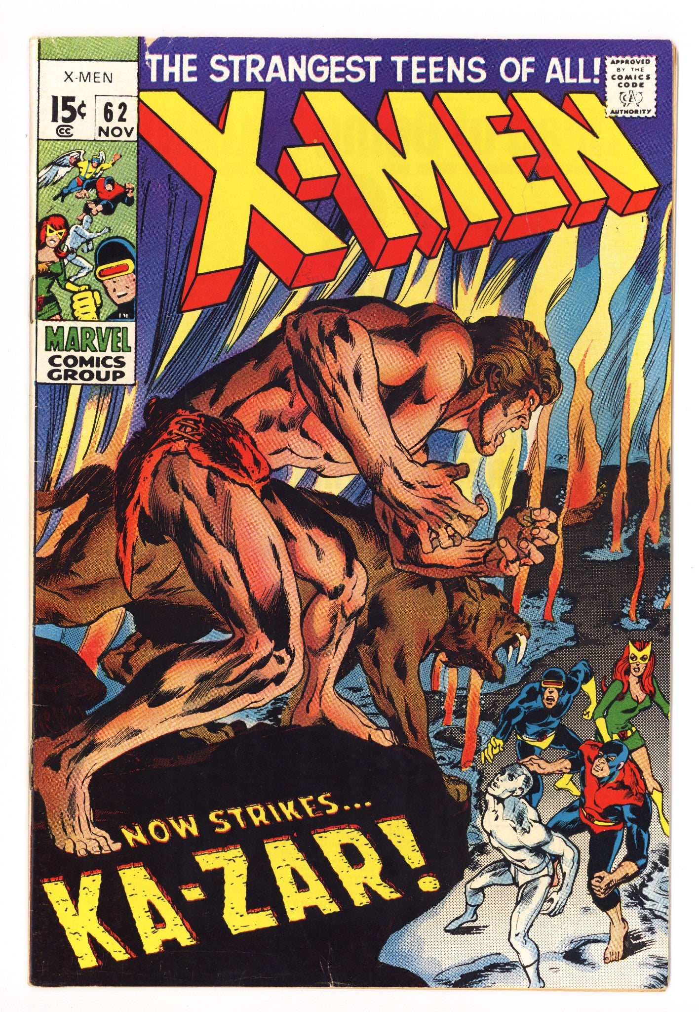 The X-Men Vol 1 62 FN+ (6.5) (1969) 