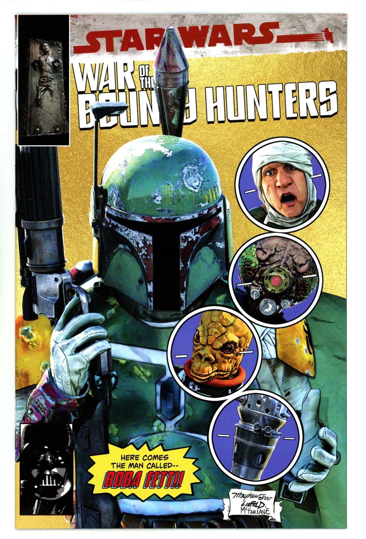 Star Wars: War of the Bounty Hunters 1 NM (9.4) (2021) Mayhew Exclusive Variant 