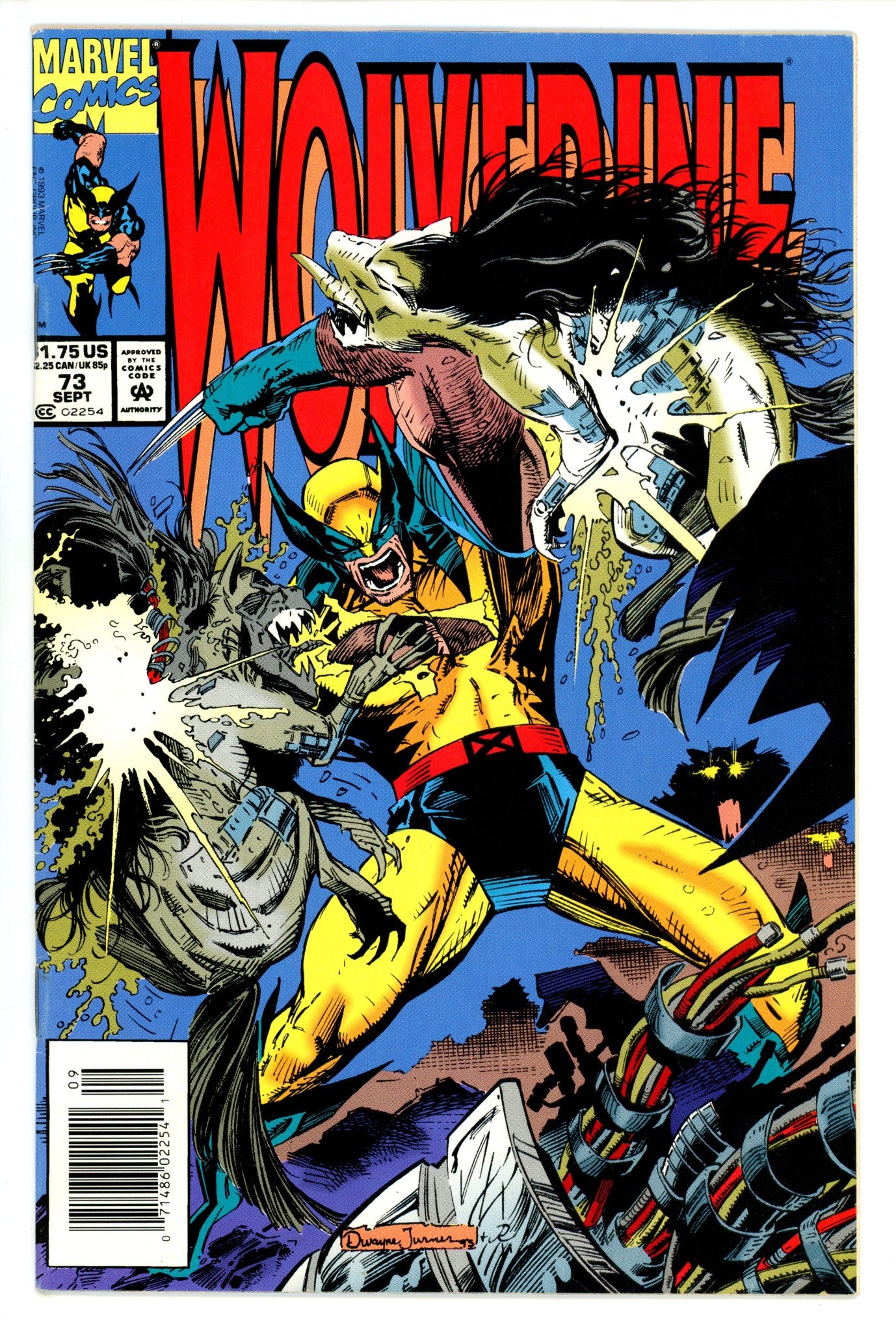 Wolverine Vol 2 73 Newsstand (1993)