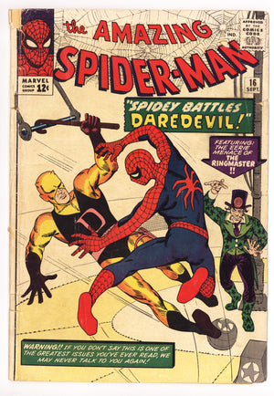The Amazing Spider-Man Vol 1 16 GD (2.0) (1964) 