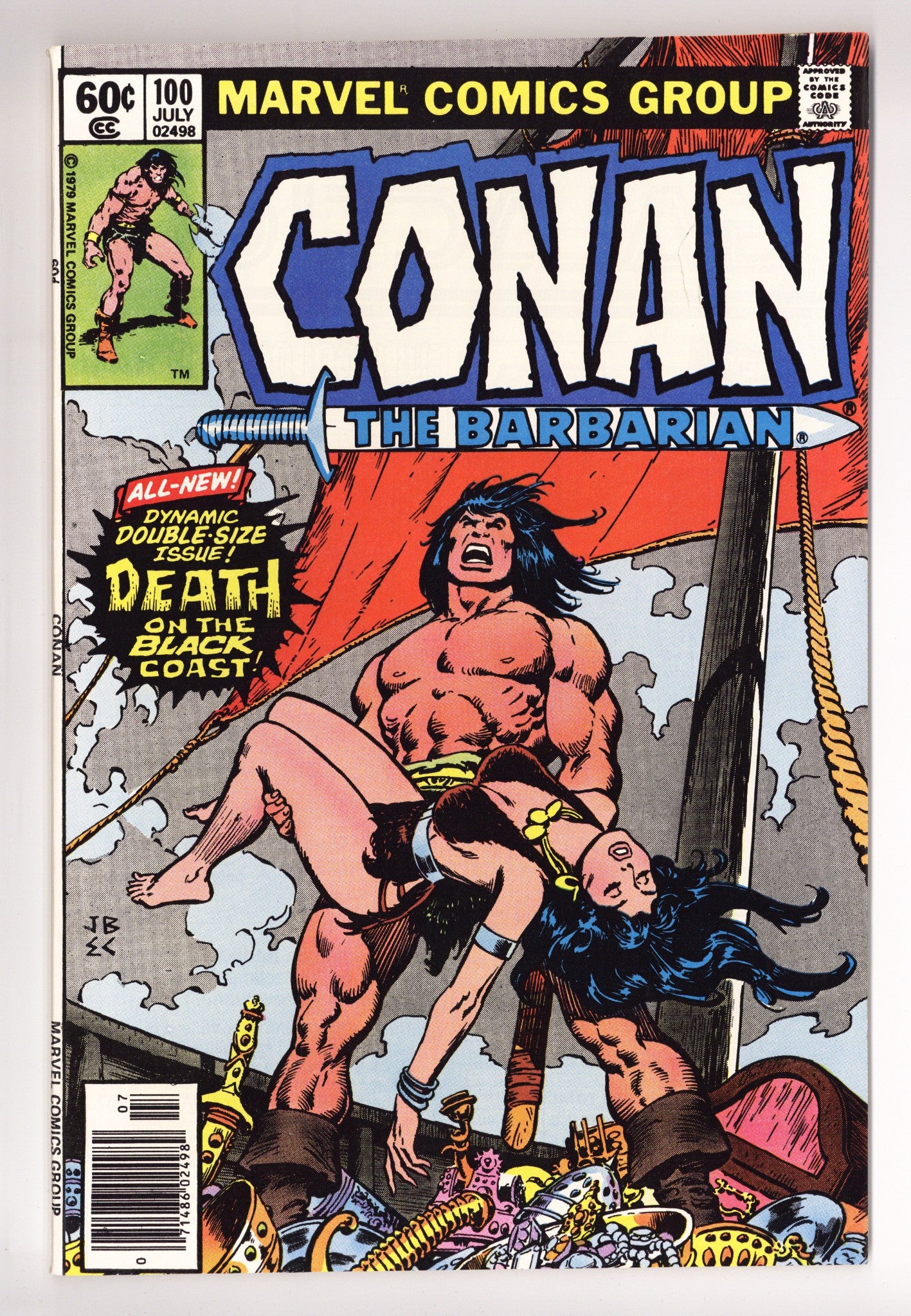 Conan the Barbarian Vol 1 100 VF/NM (9.0) (1979) Newsstand 