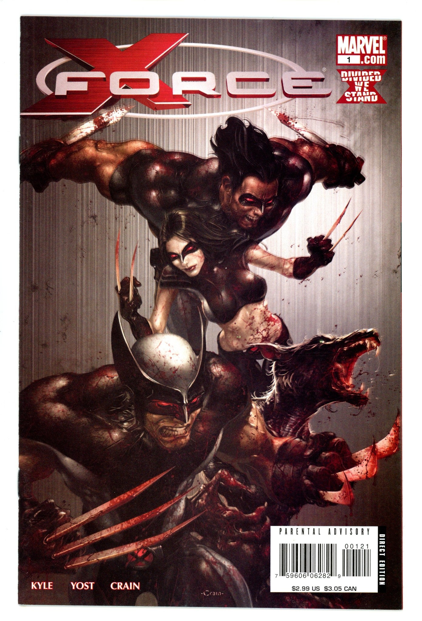 X-Force Vol 3 1 Mid Grade (2008) 