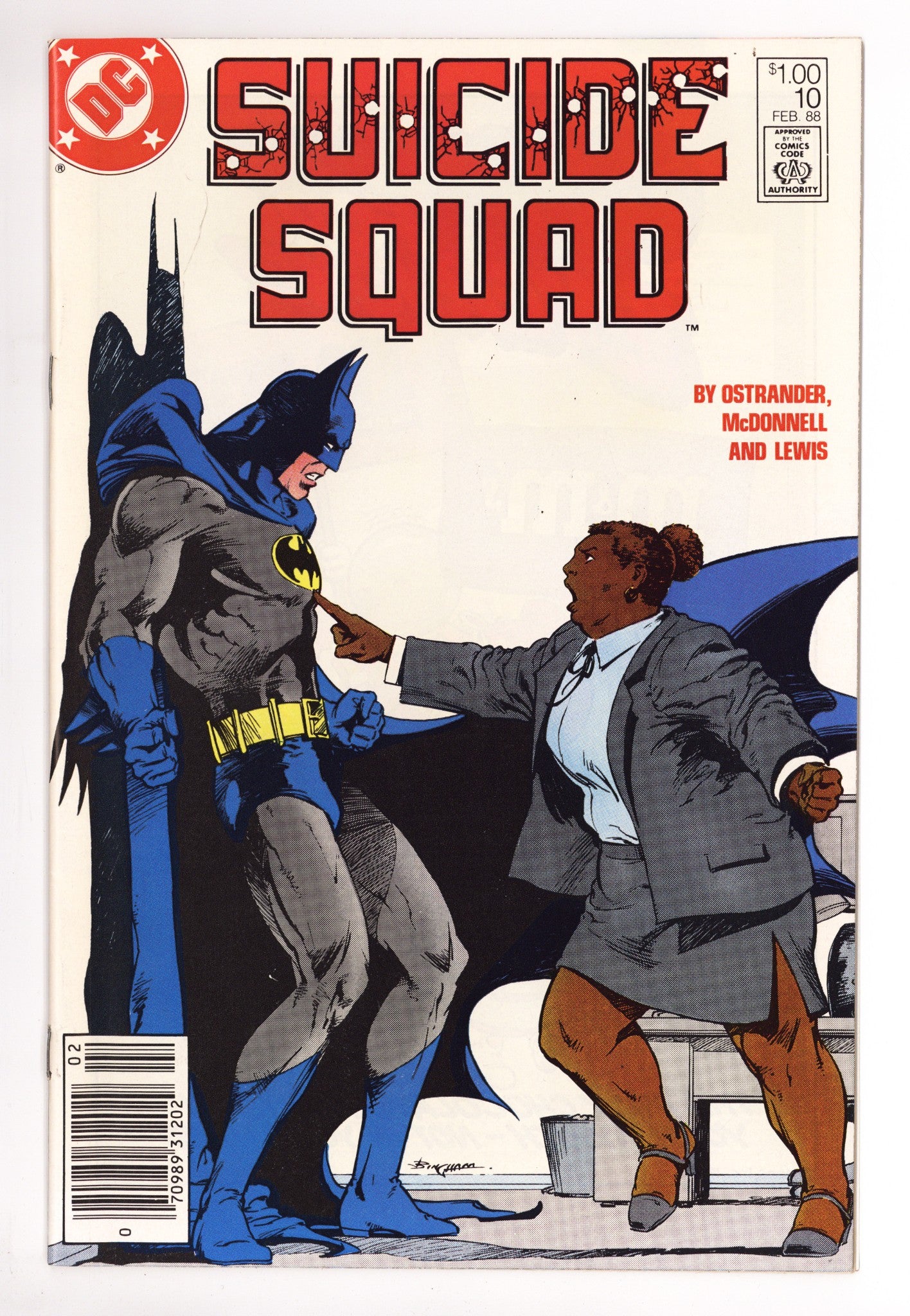 Suicide Squad Vol 1 10 NM- (9.2) (1988) Canadian Price Variant 