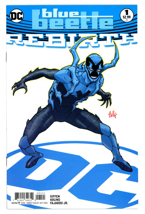 Blue Beetle: Rebirth 1 High Grade (2016) Hamner Variant