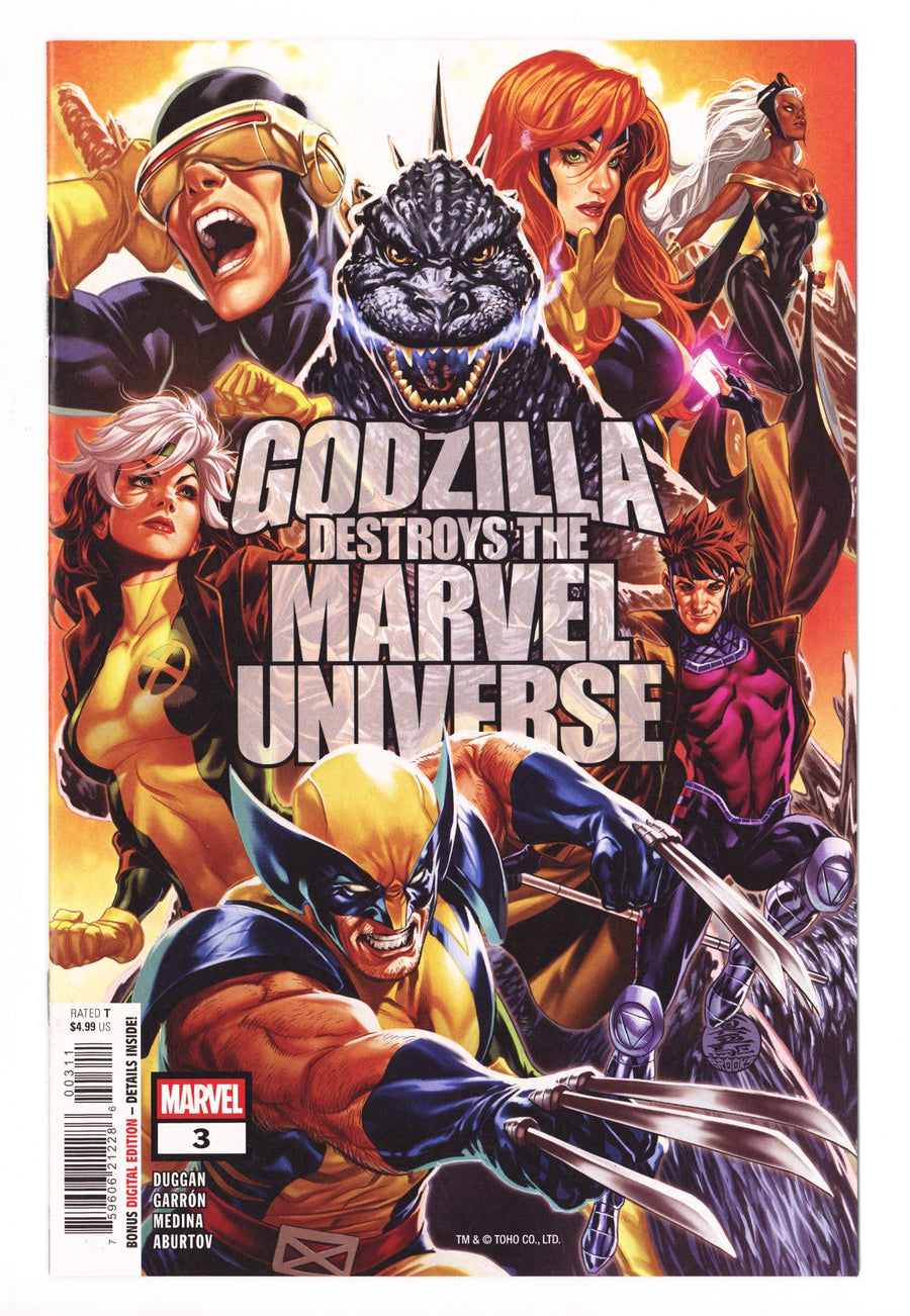 Godzilla Destroys The Marvel Universe 3 (2025)