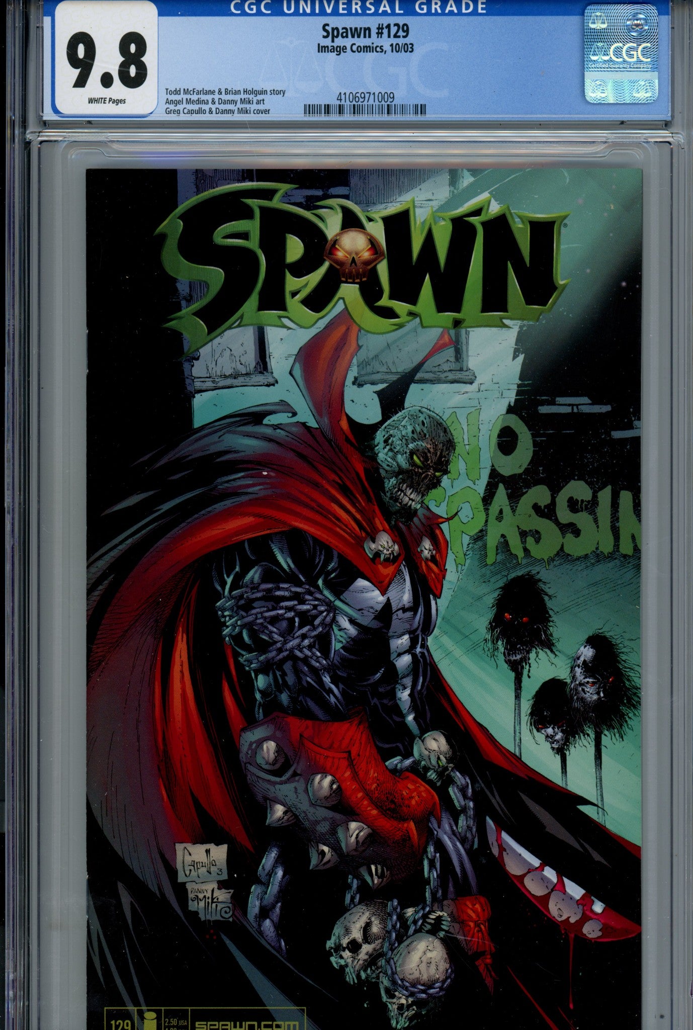Spawn 129 CGC 9.8 (NM/M) (2003) 