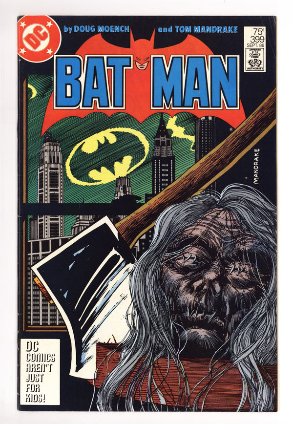 Batman Vol 1 399 Low Grade (1986) 2nd Print