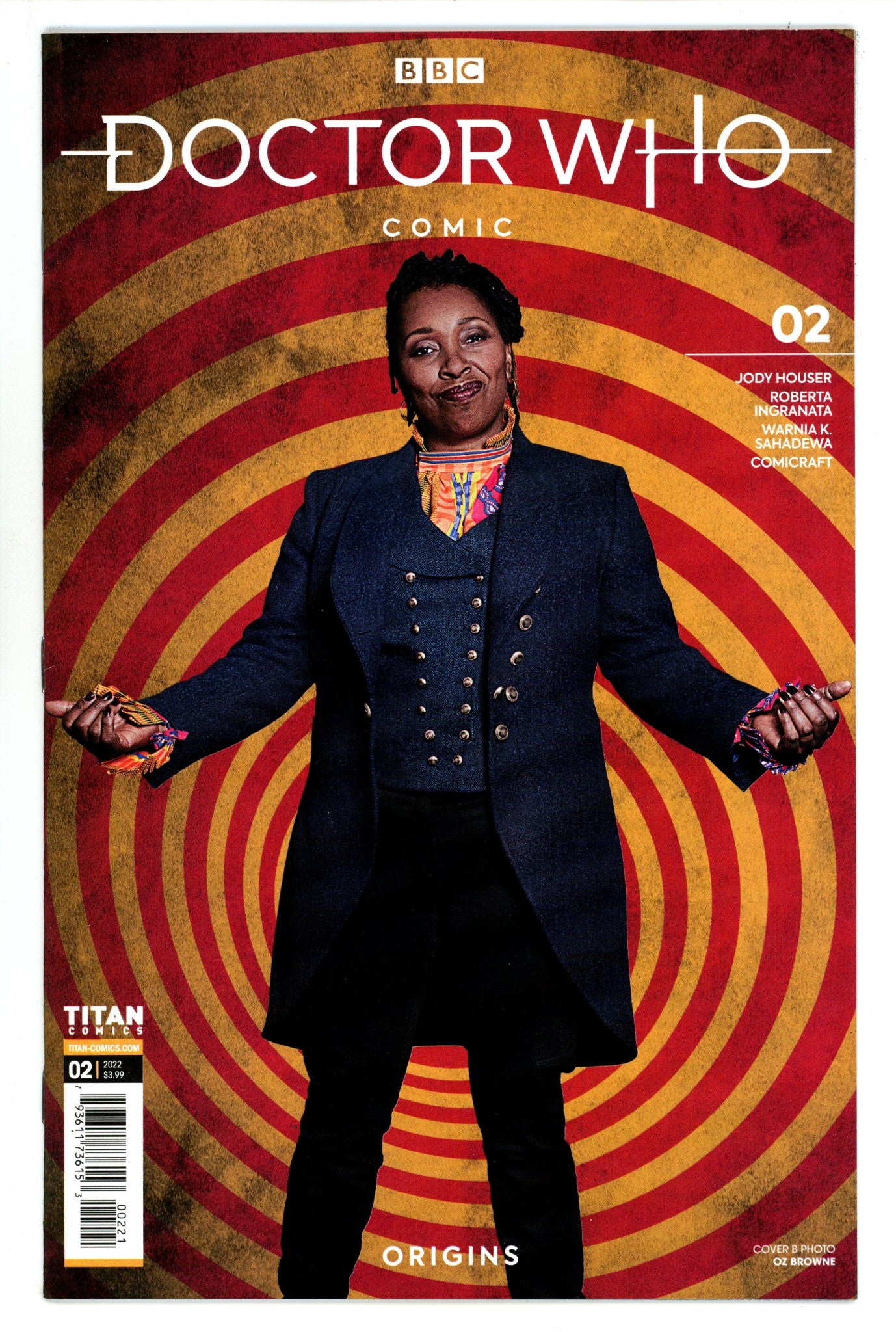 Doctor Who: Origins 2 High Grade (2022) Photo Variant 