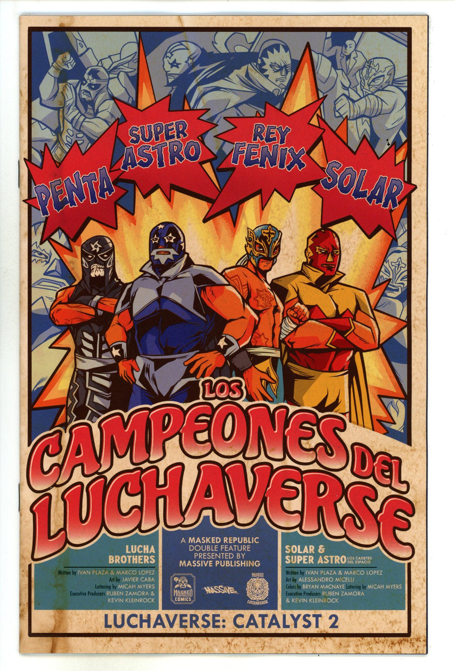 Luchaverse 2 Napalm Homage Incentive Variant NM (2024)