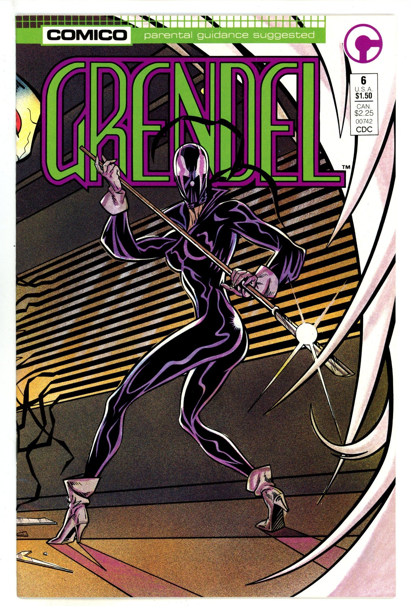 Grendel Vol 2 6 Mid Grade (1987) 