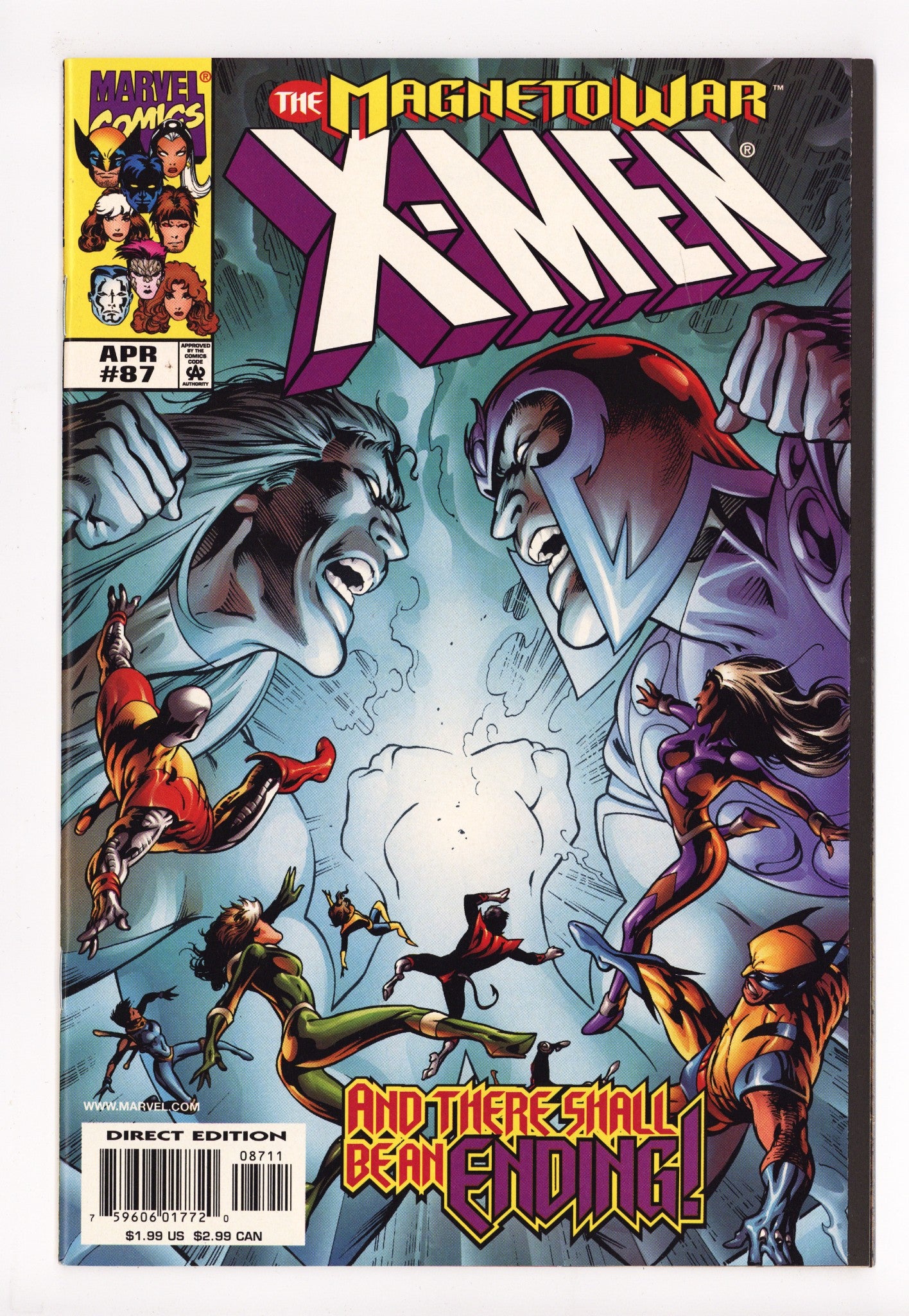 X-Men Vol 1 87 High Grade (1999) 