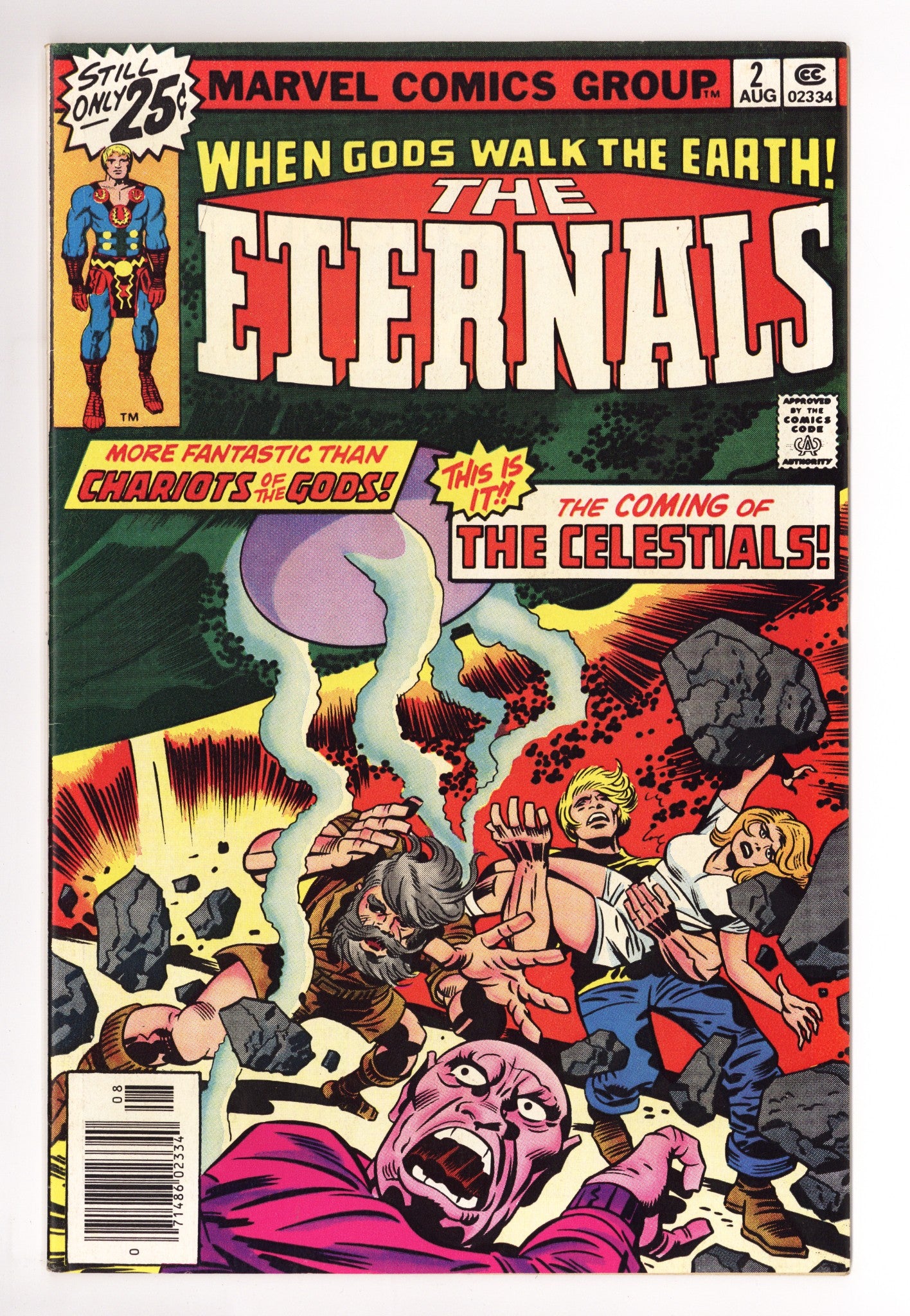 The Eternals Vol 1 2 VF- (7.5) (1976) 