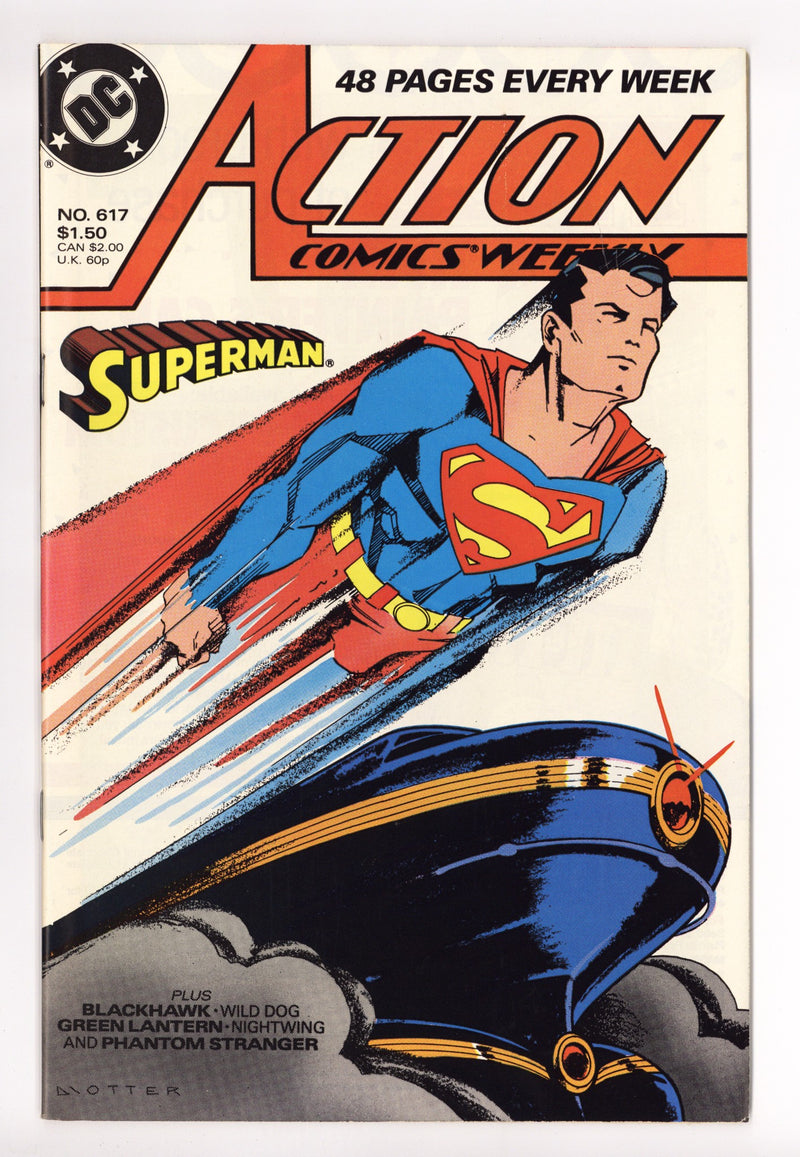 Action Comics Weekly Vol 1 617 High Grade (1988) 