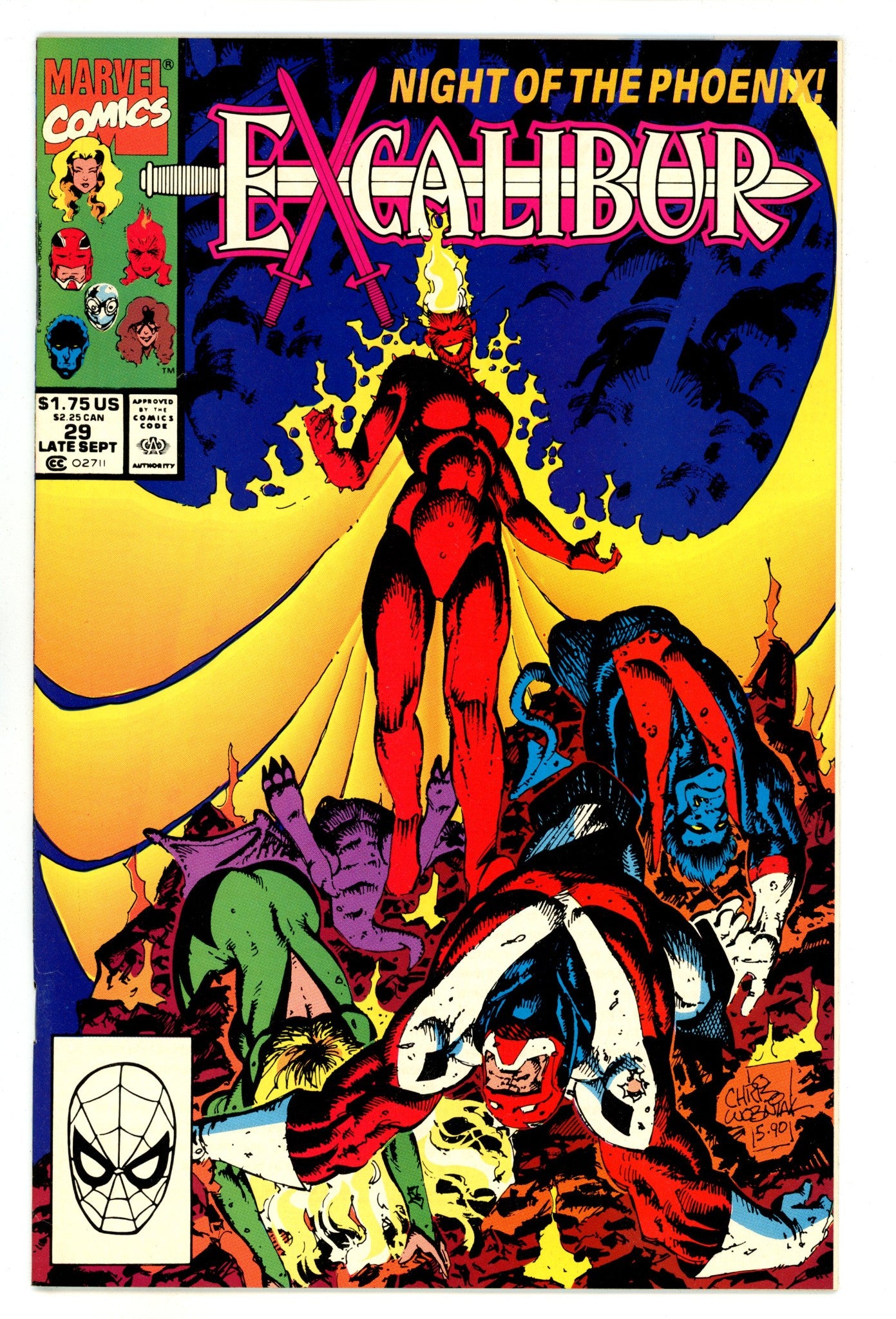 Excalibur Vol 1 29 High Grade (1990) 