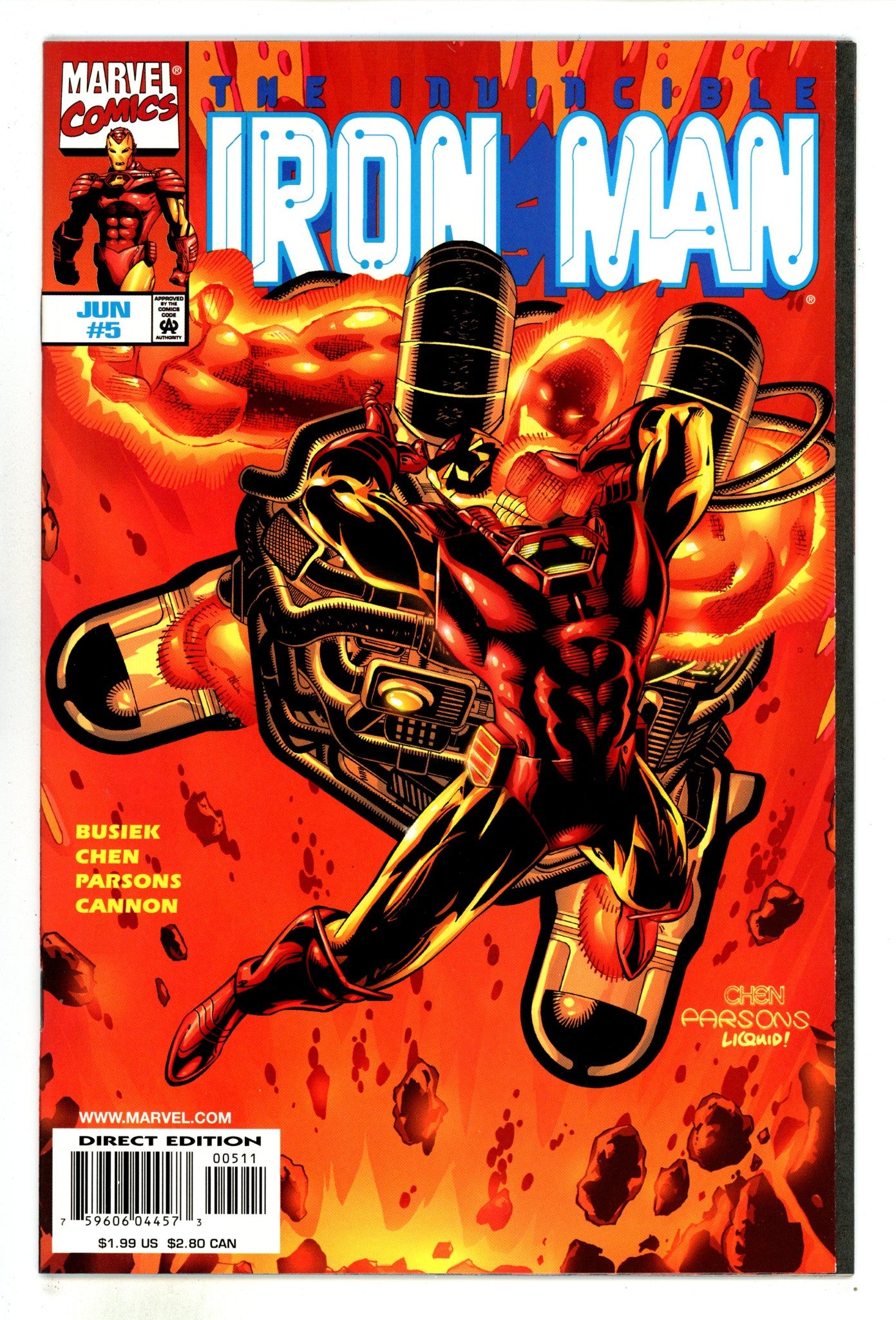 Iron Man Vol 3 5 High Grade (1998) 