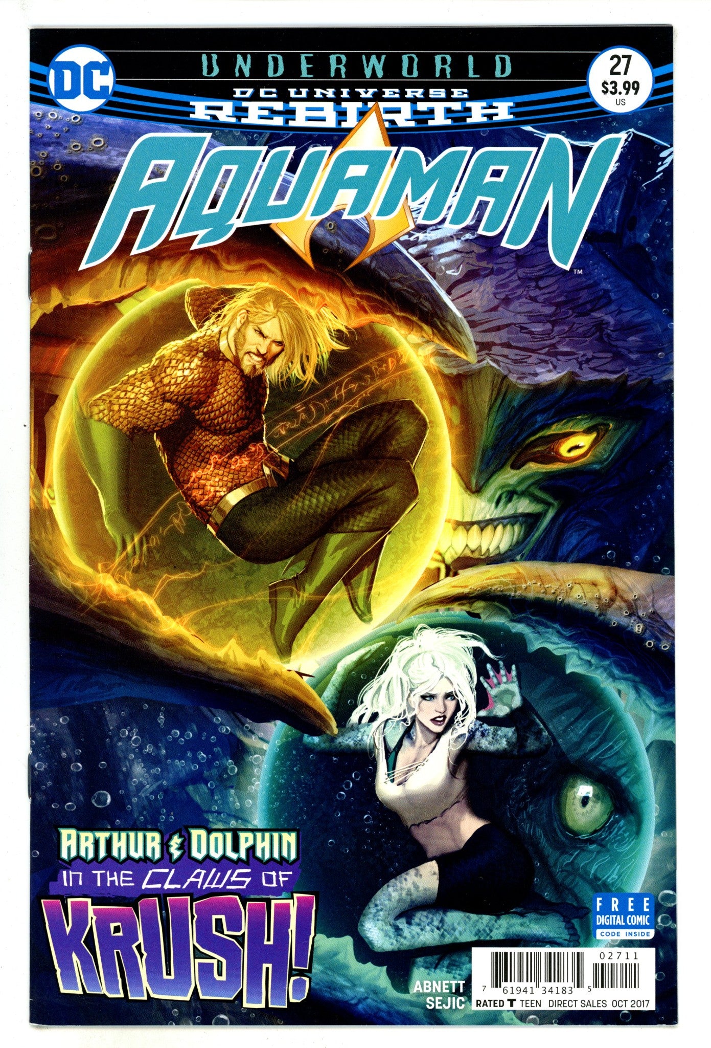 Aquaman Vol 8 27 High Grade (2017) 