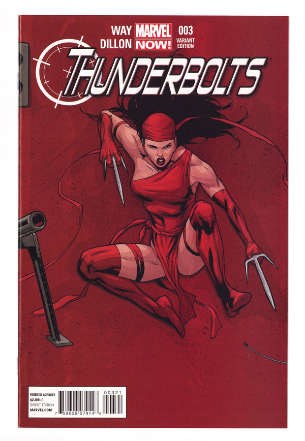 Thunderbolts Vol 2 3 NM- (9.2) (2013) Tan Incentive Variant