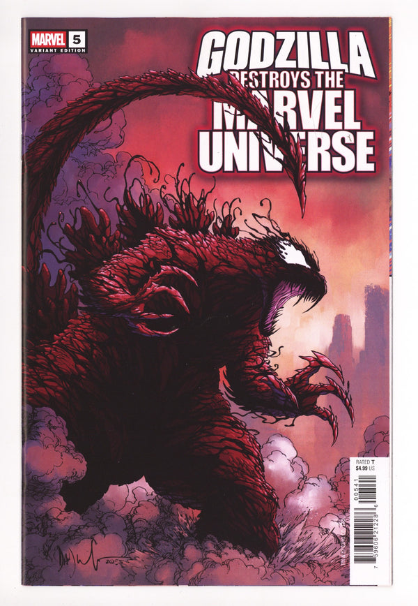 Godzilla Destroys The Marvel Universe 5 Wachter Variant (2025)