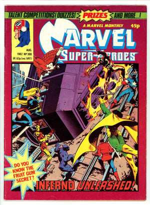 Marvel Superheroes [Marvel Super-Heroes] 388 FN- (5.5) (1982) 