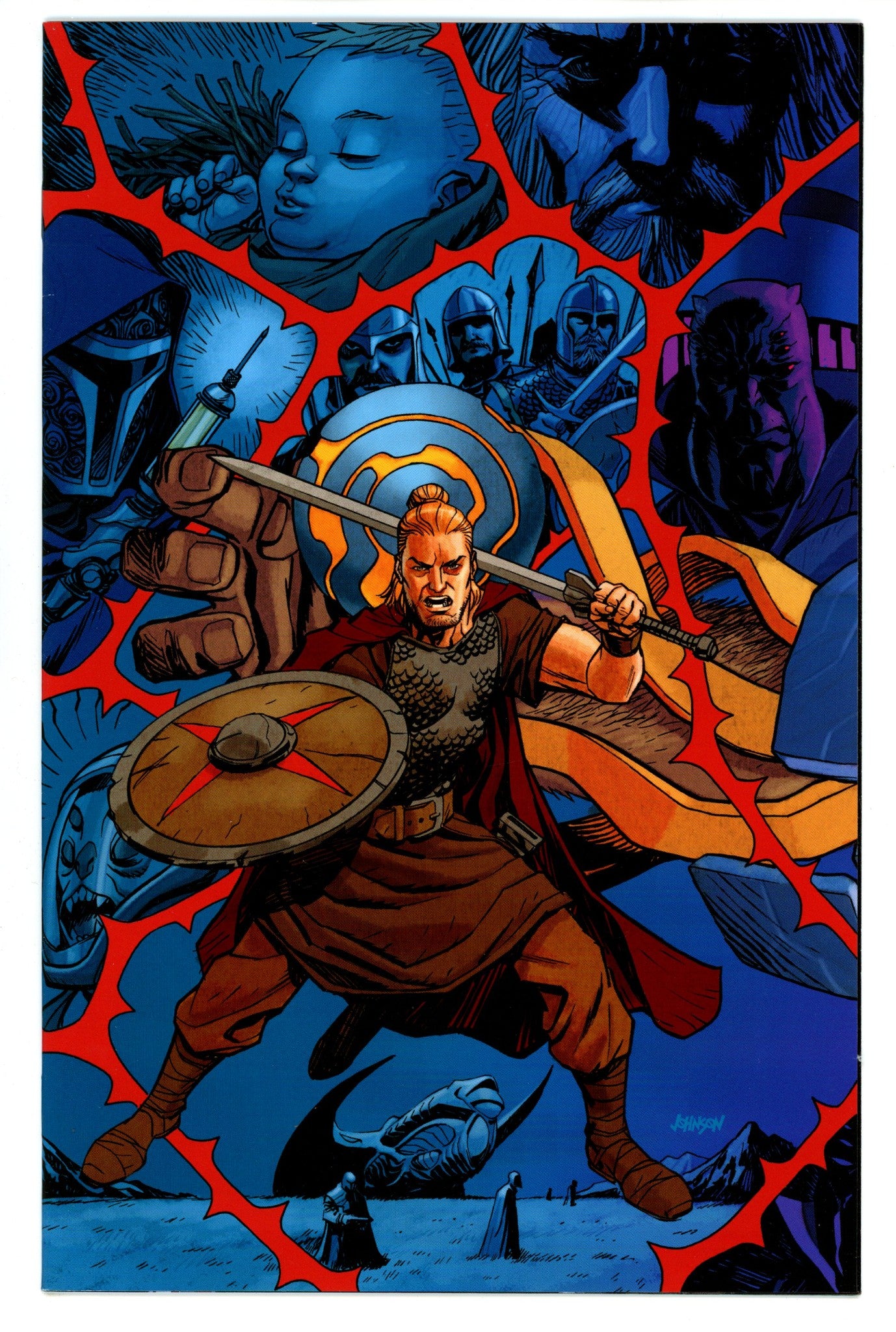 X-O Manowar Vol 3 0 High Grade (2014) Johnson Connecting Variant 